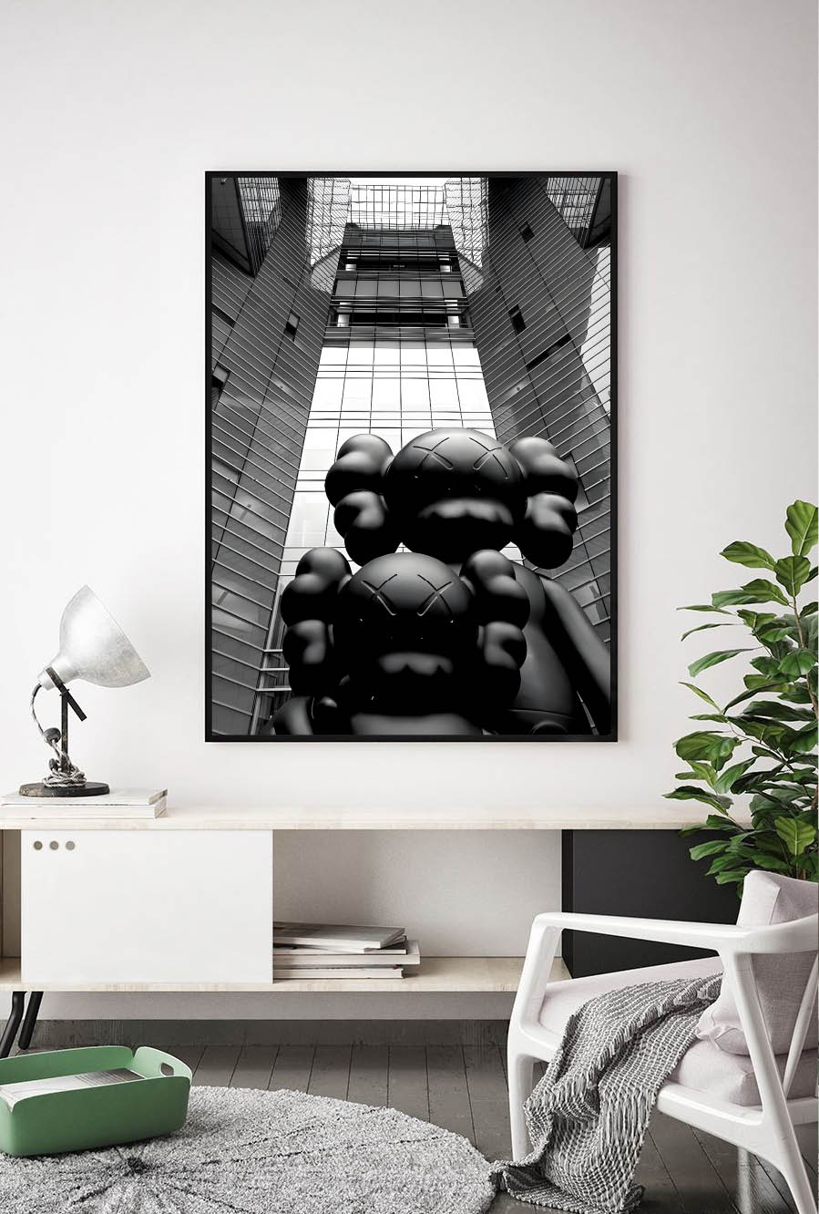 Lámina Black KWS Statue