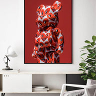 Lámina Medicom Toy x KEITH HARIN