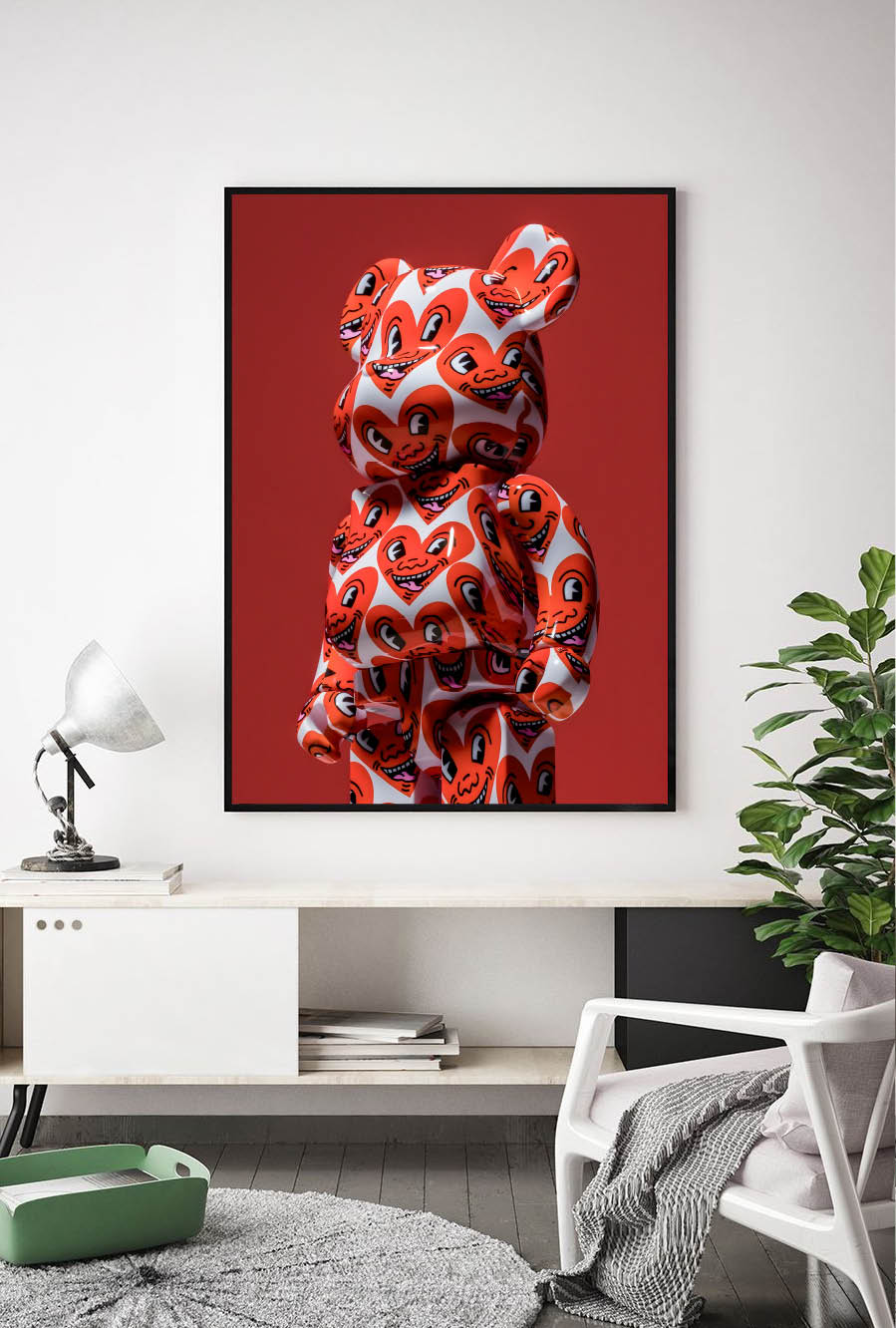 Lámina Medicom Toy x KEITH HARIN