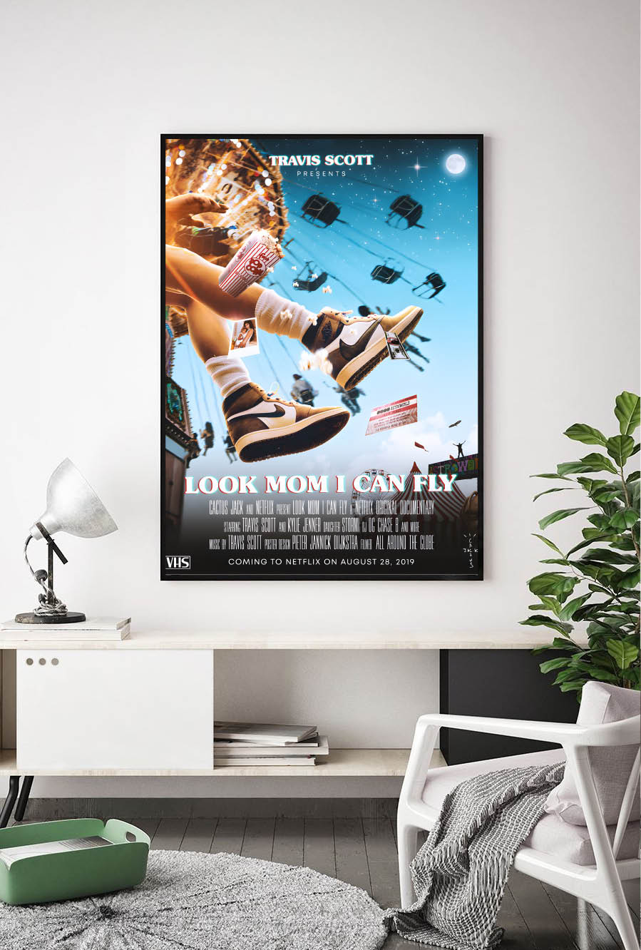 Lámina Look mum I can fly