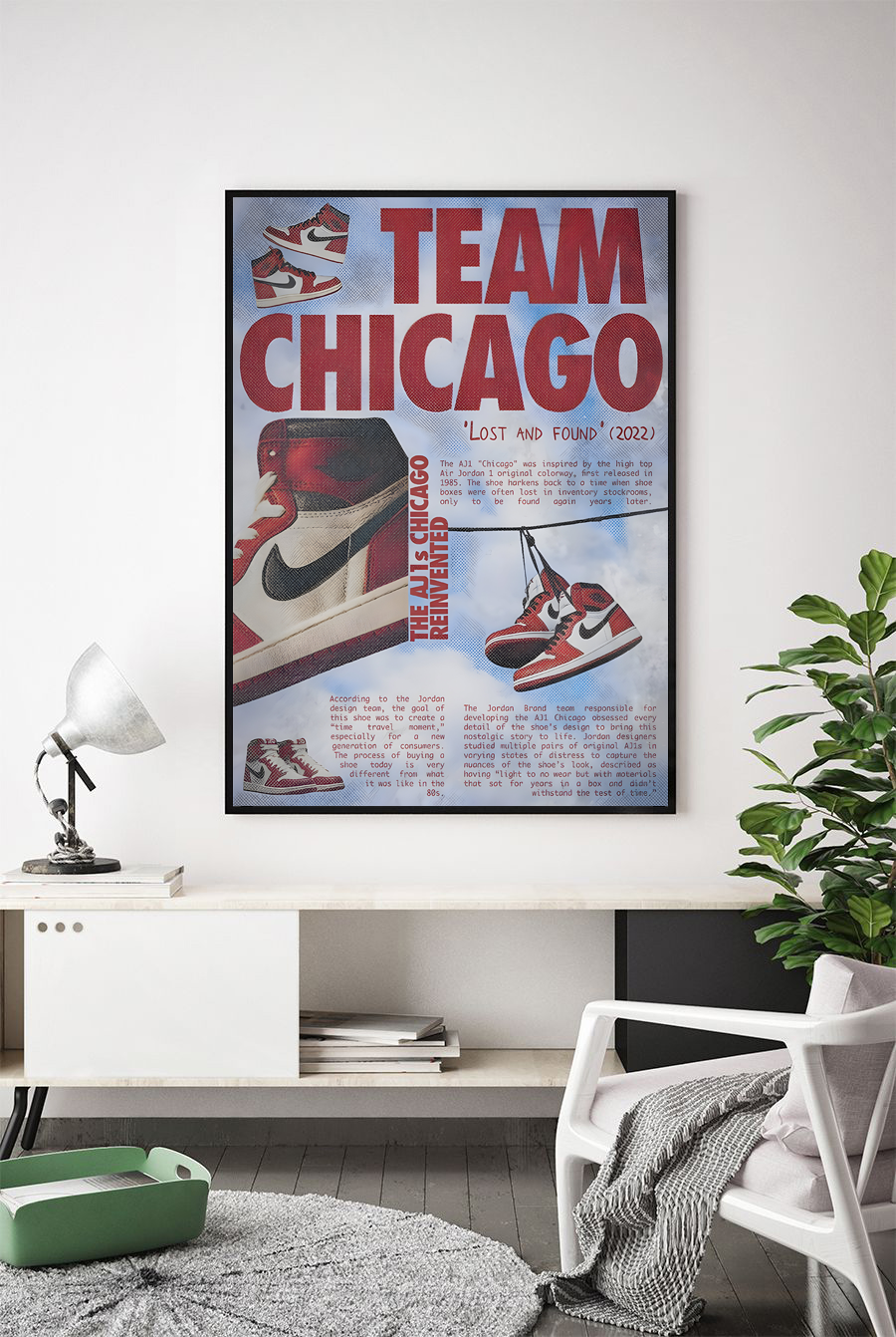 Lámina Chicago Poster