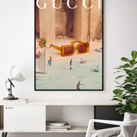 Lámina GUCCI beach glasses
