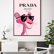 Lámina PRADA Milano - Pink Panther