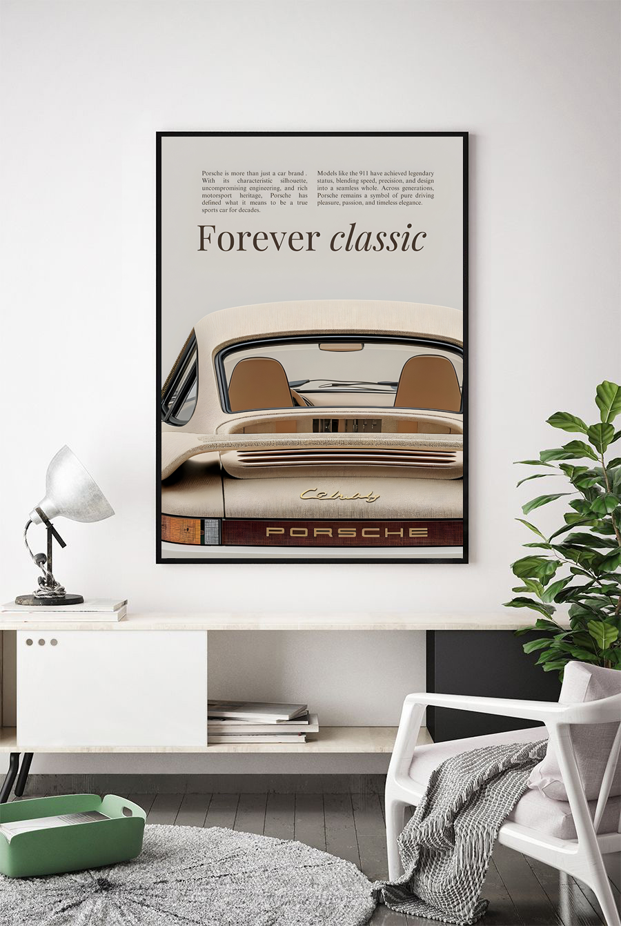 Lámina Forever classic - Porsche