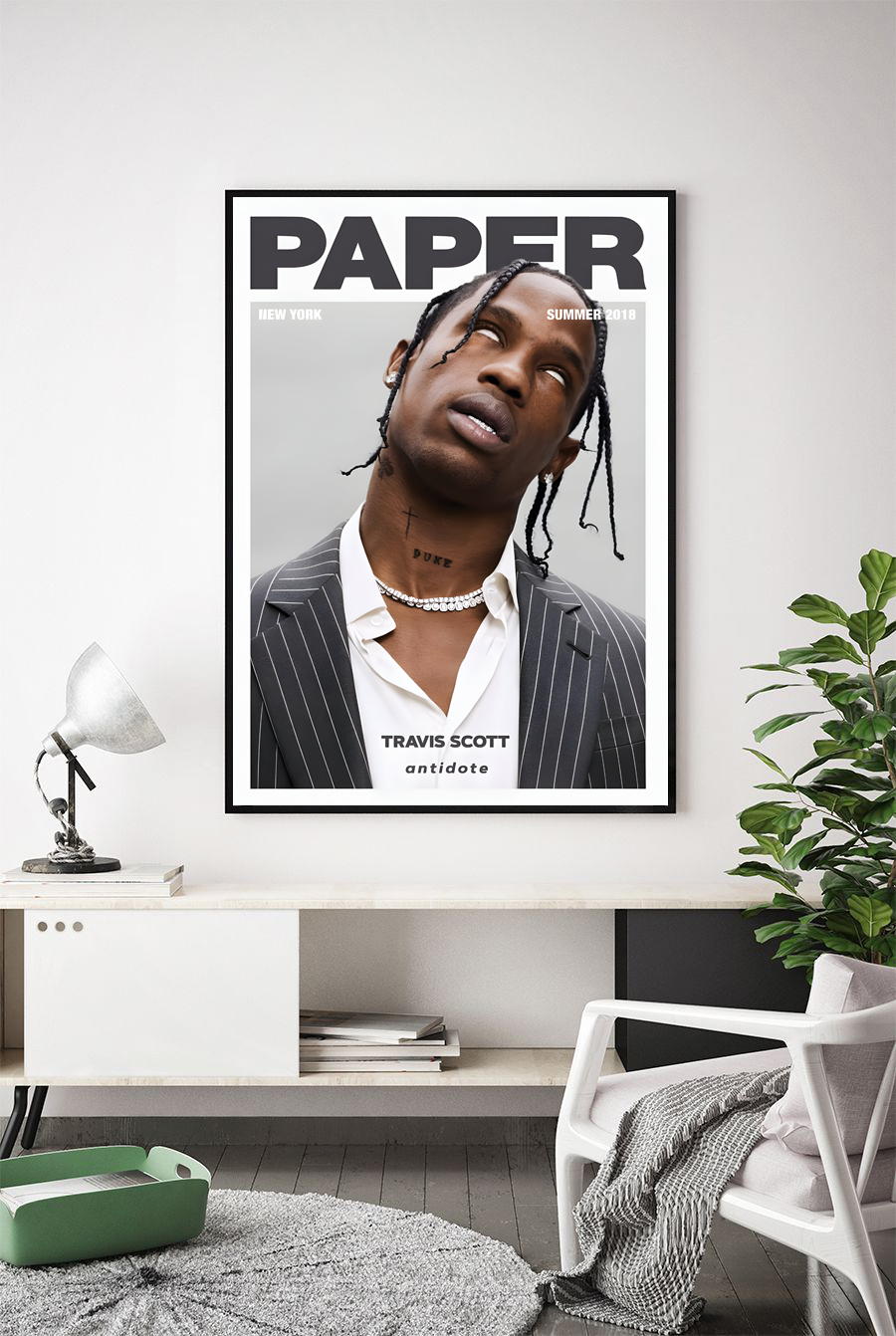 Lámina PAPER Travis Scott