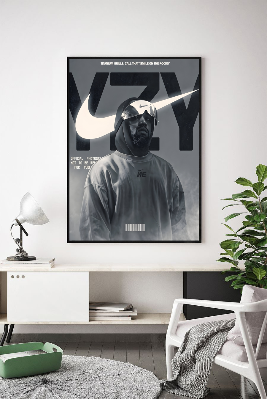 Lámina YZY Kanye West