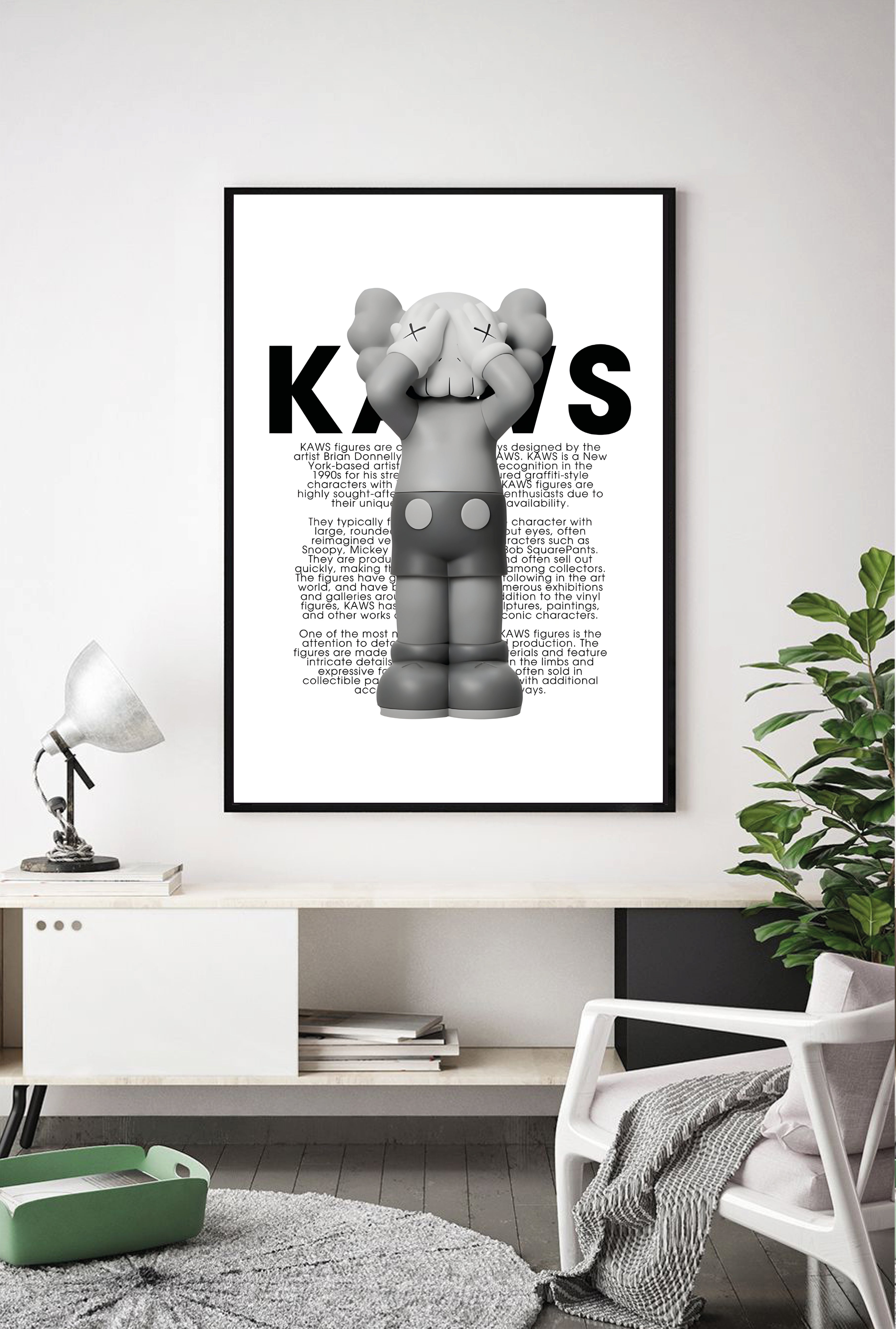 Lámina Kaws