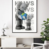 Lámina World Kaws