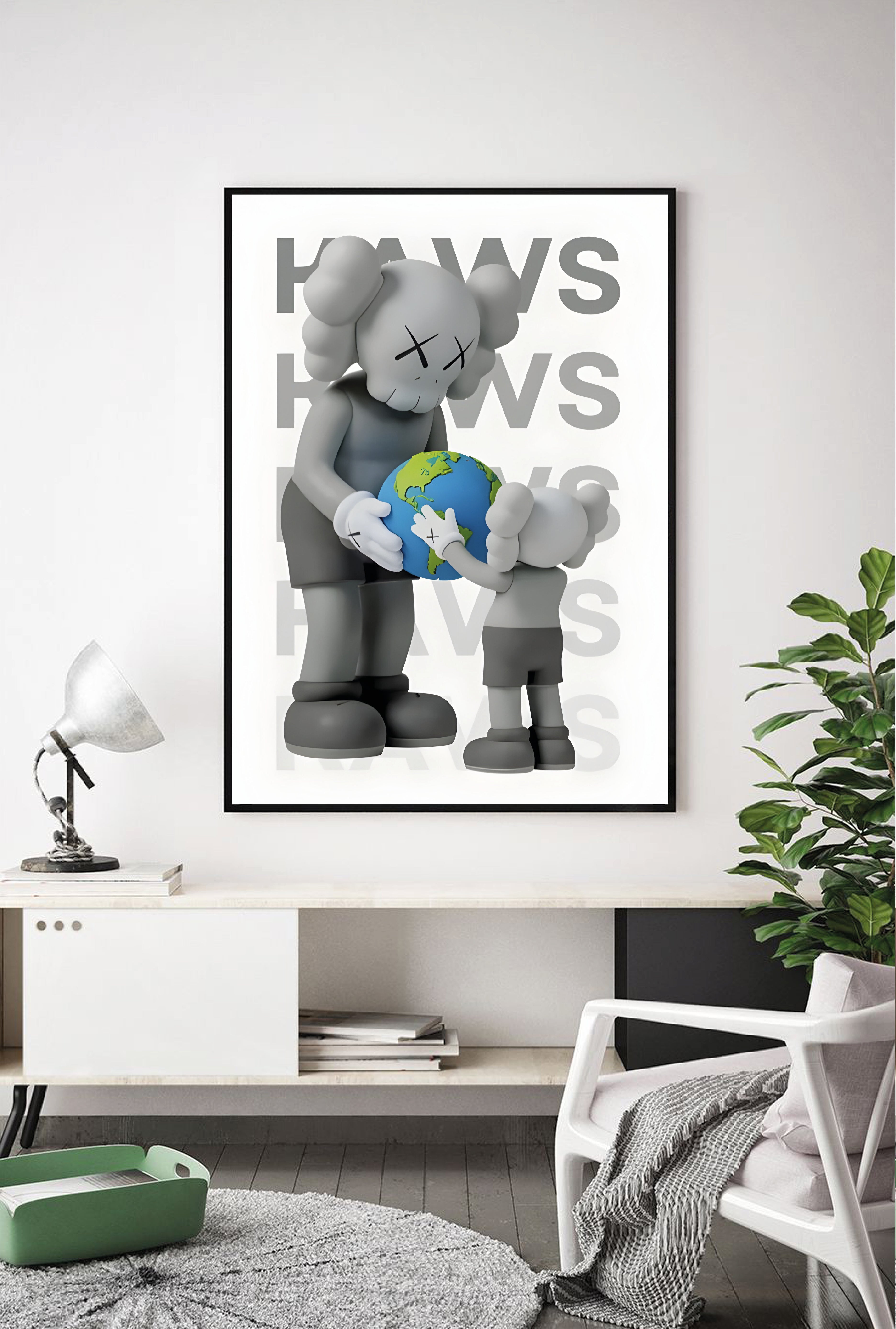 Lámina World Kaws