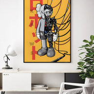 Lámina Cyborg Kaws