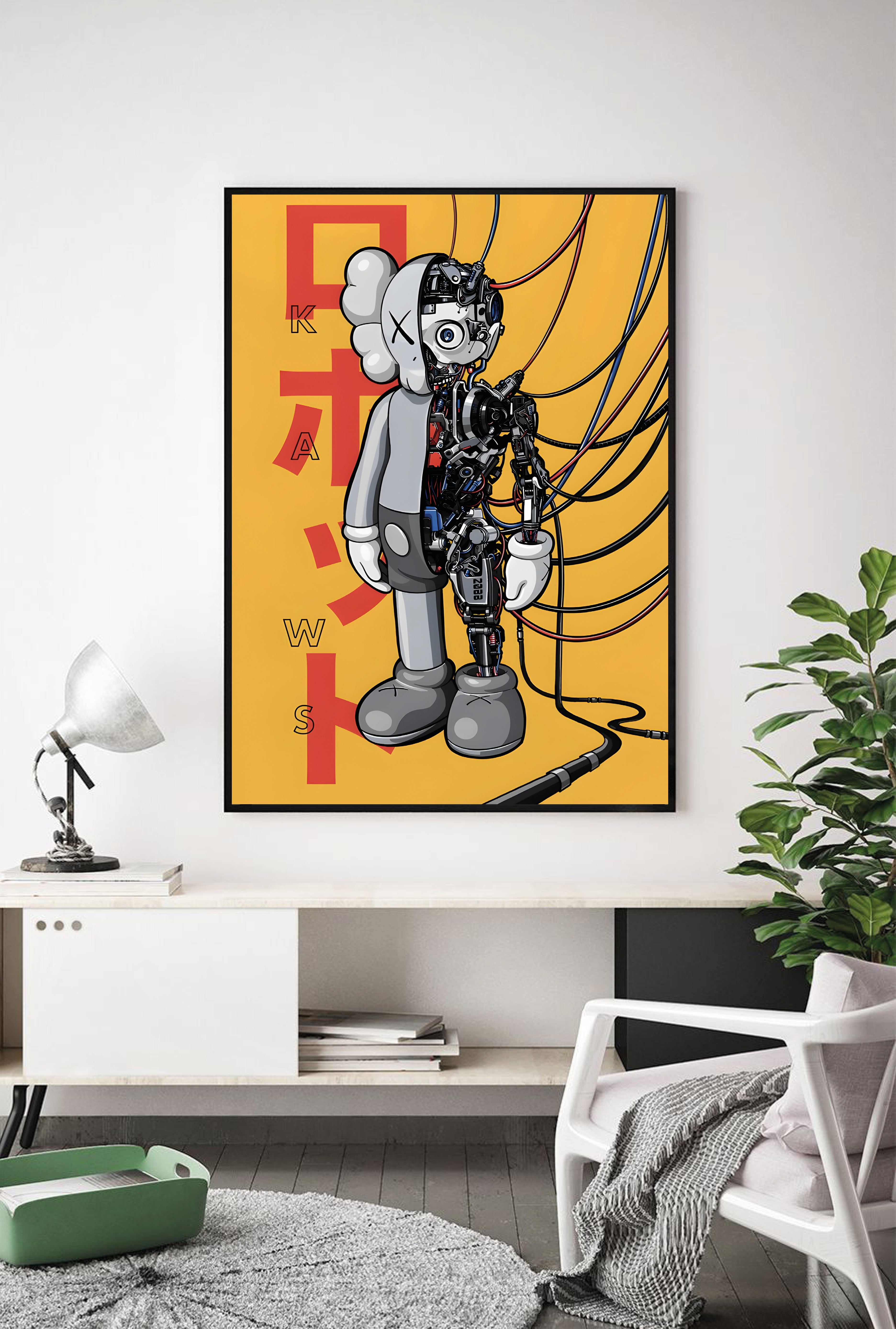 Lámina Cyborg Kaws