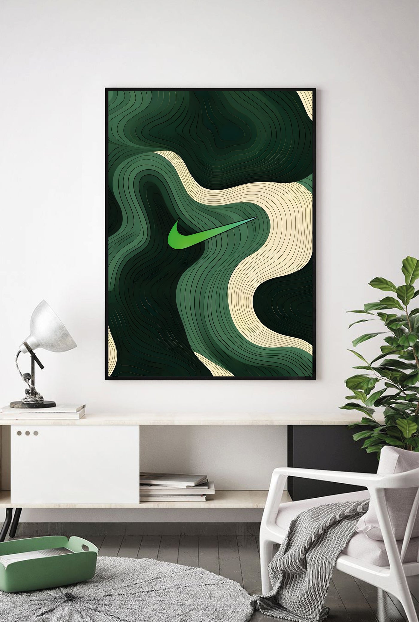 Lámina Green N Wall