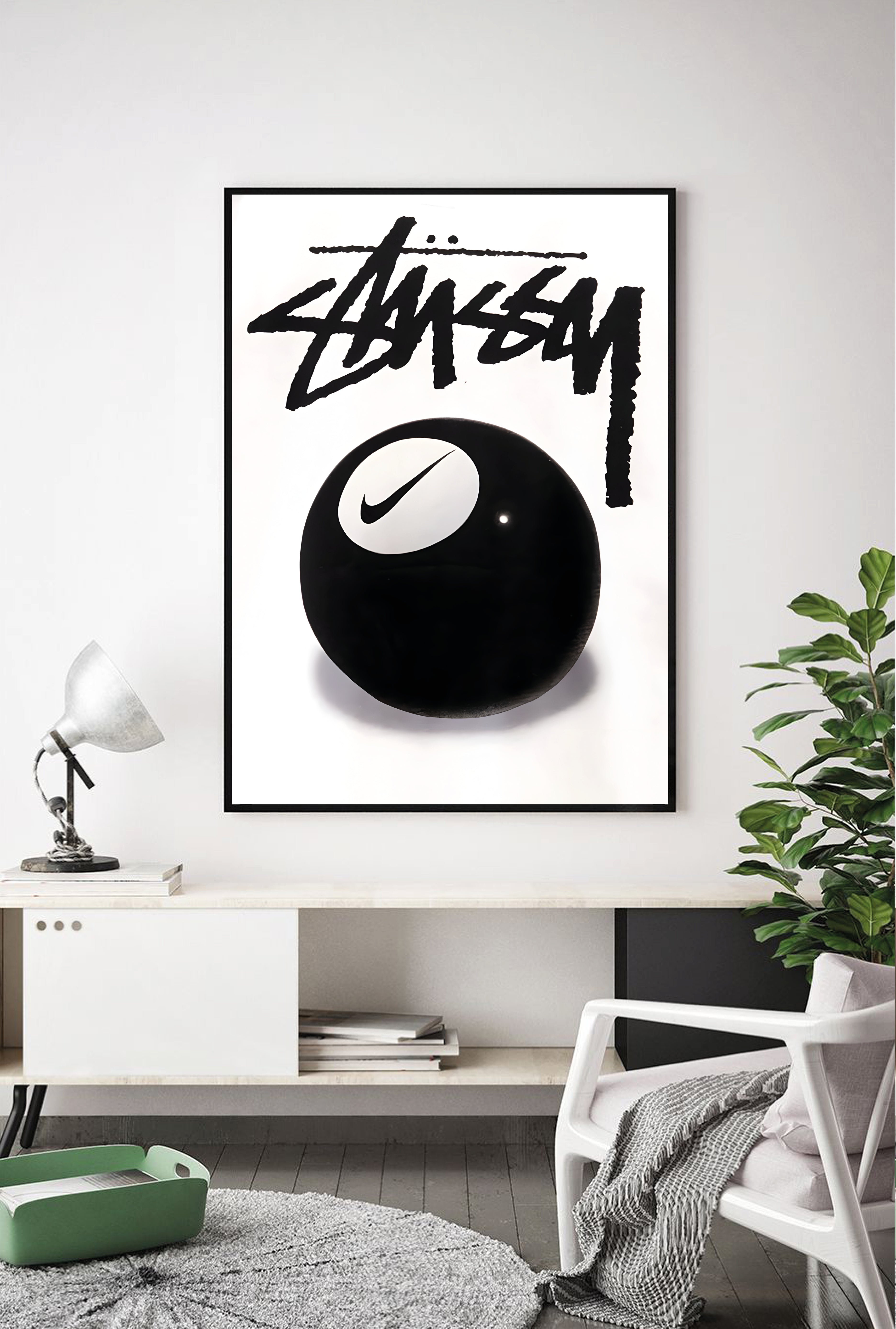 Lámina Bola Nike x Stussy