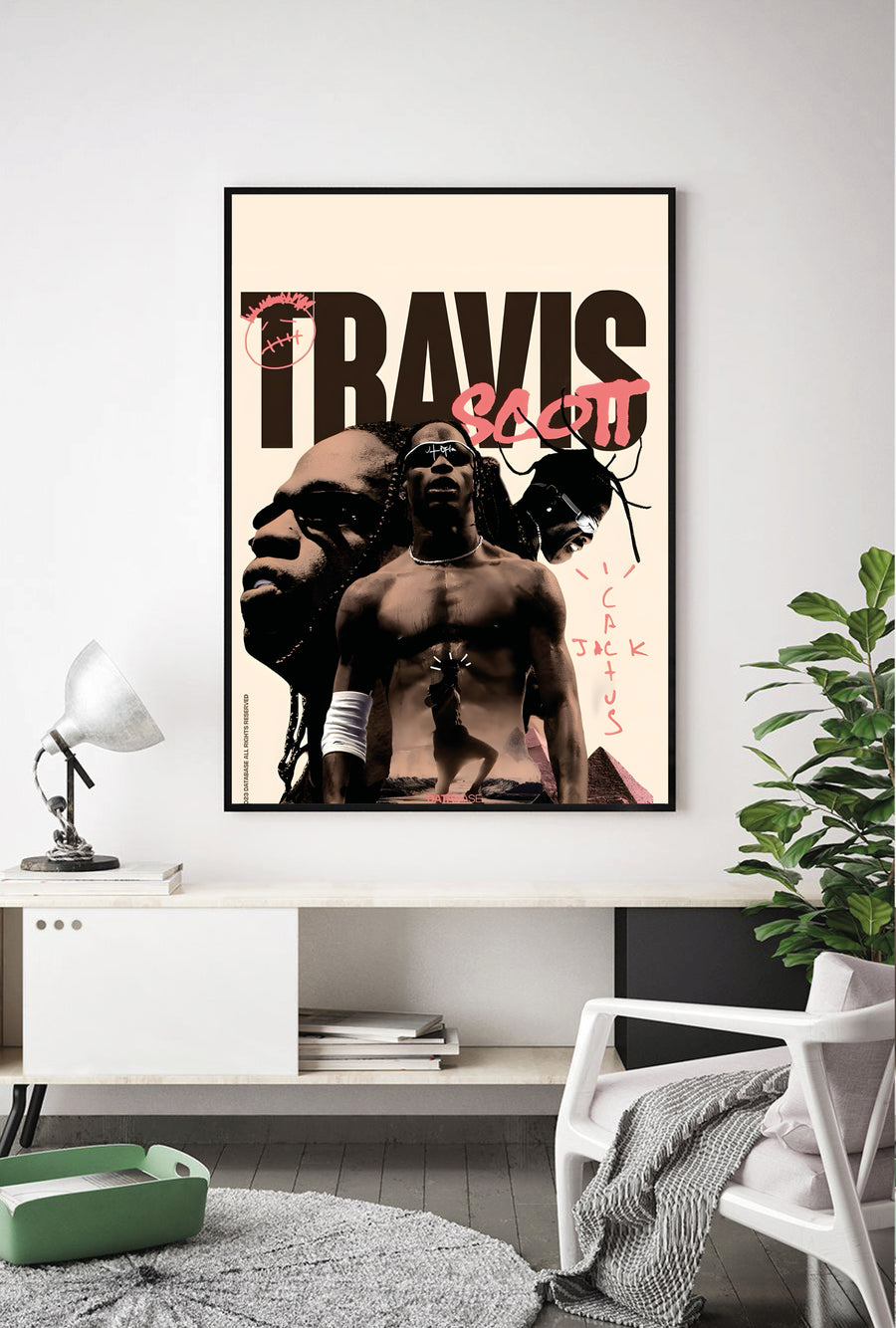 Lámina Travis Scott