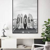 Lámina B&W D. Surfboards