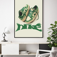 Lámina cartel DNK verde