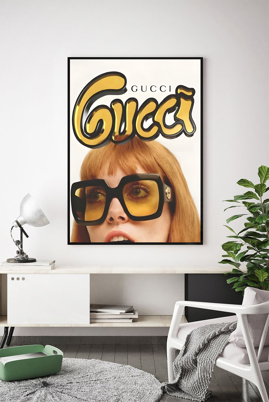 Lámina Gucci glasses