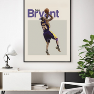 Lámina Kobe Bryant