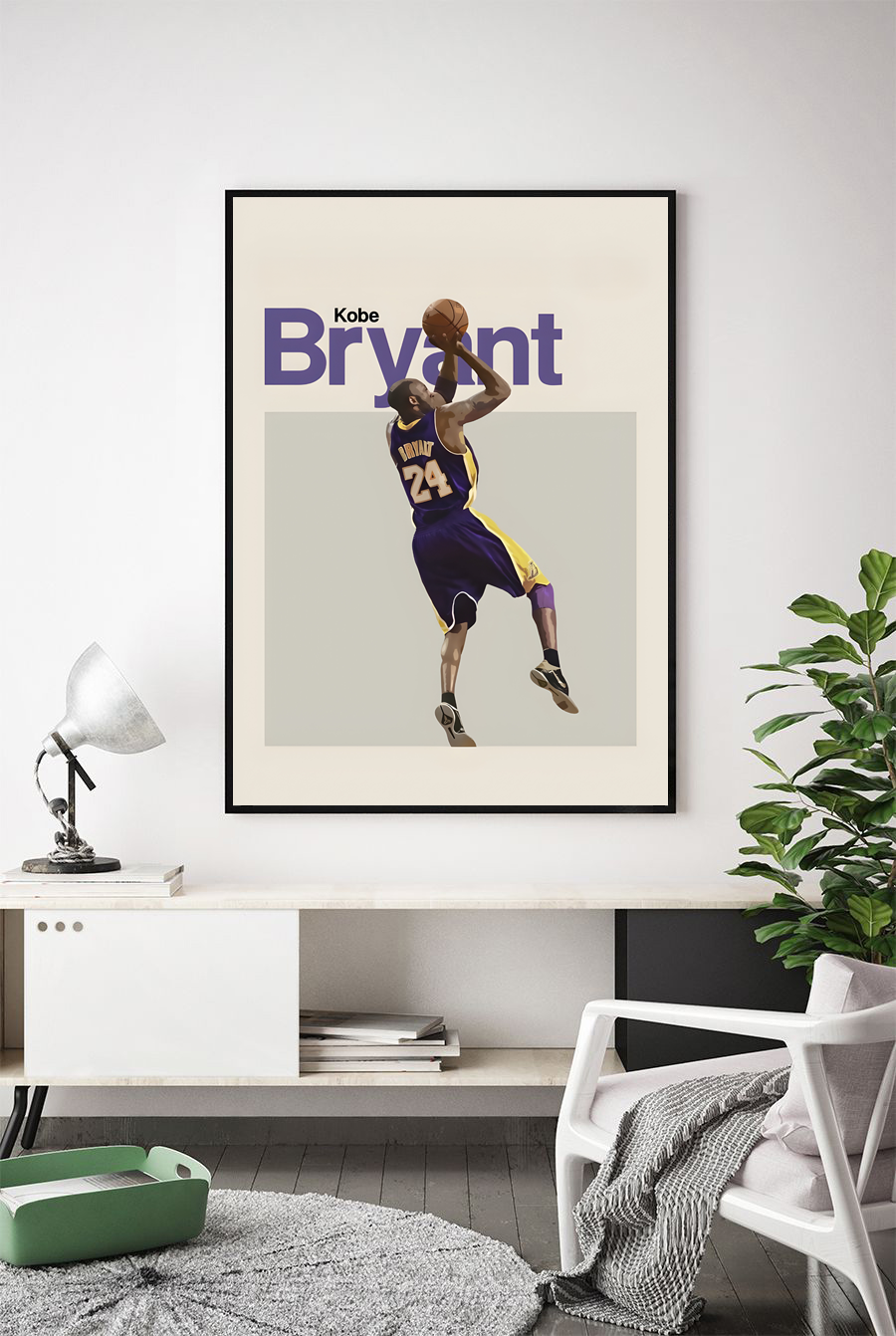 Lámina Kobe Bryant