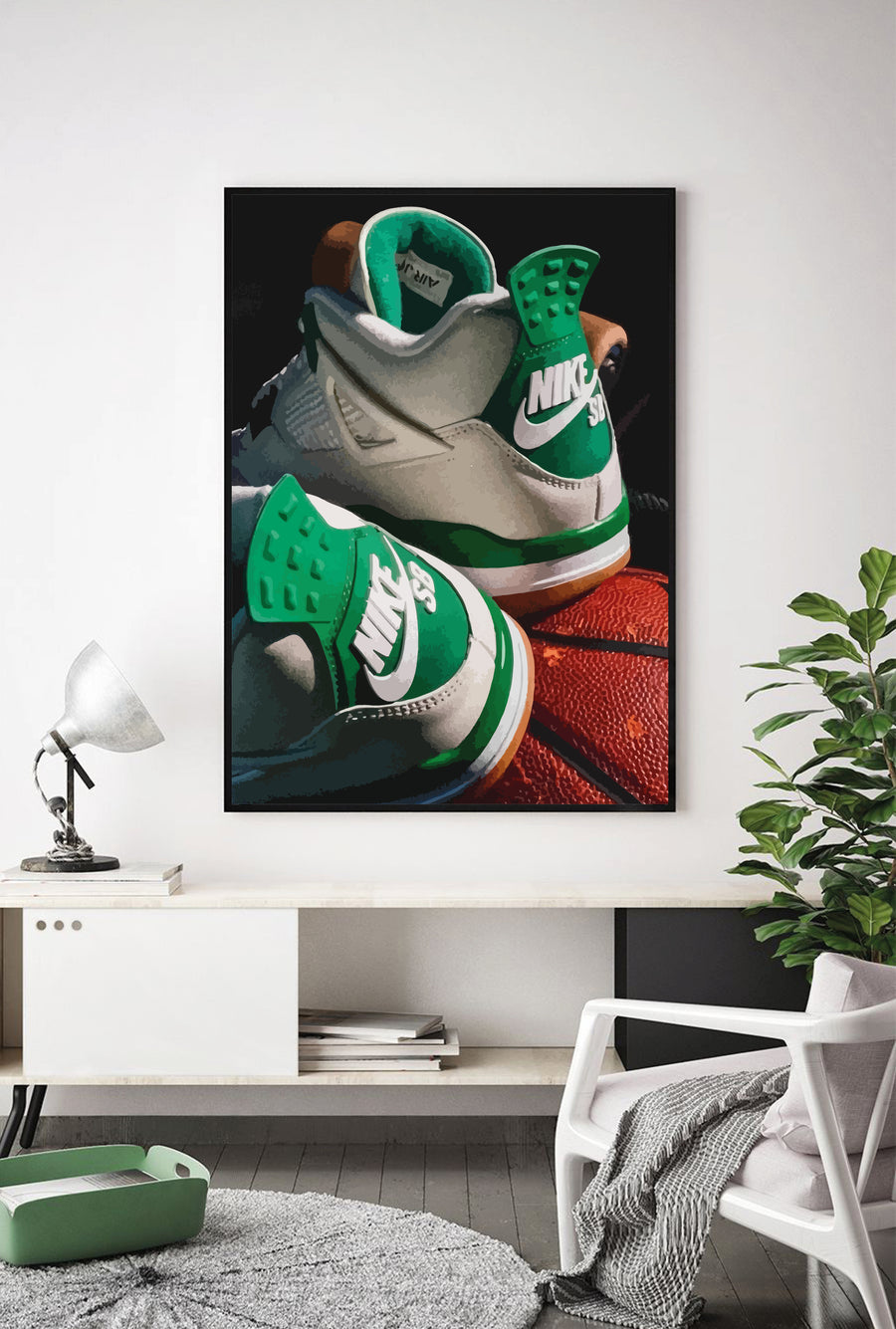 Lámina Jordan 4 SB Pine Green