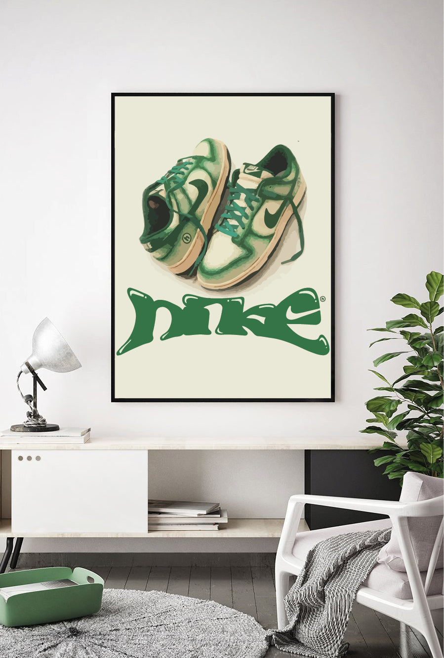 Lámina Cartel Green Dunk