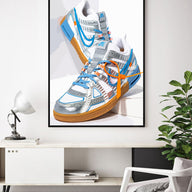Lámina Air Rubber Dunk x Off-White UNC