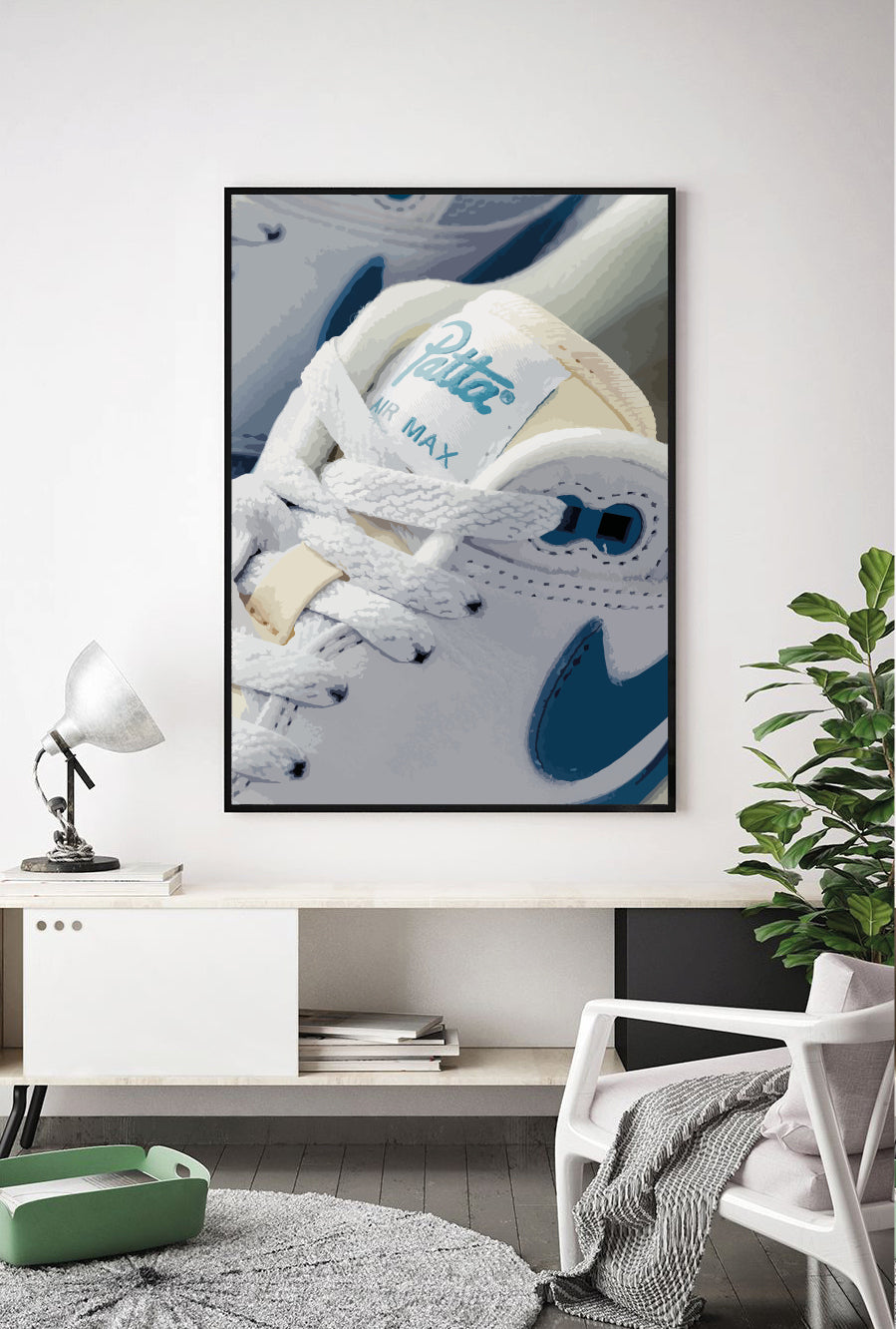 Lámina Air Max 1 Patta Waves blue